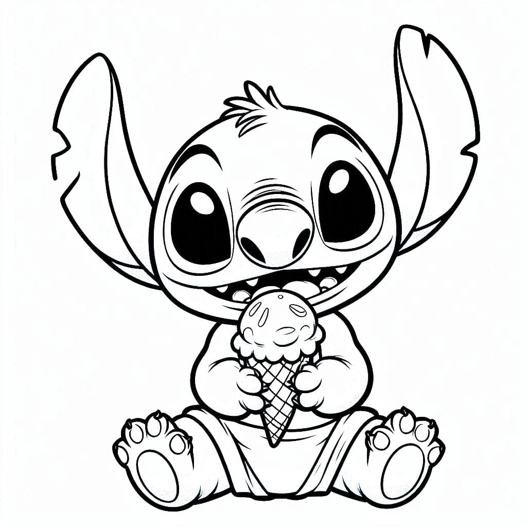 Coloriage Disney Bébé 8