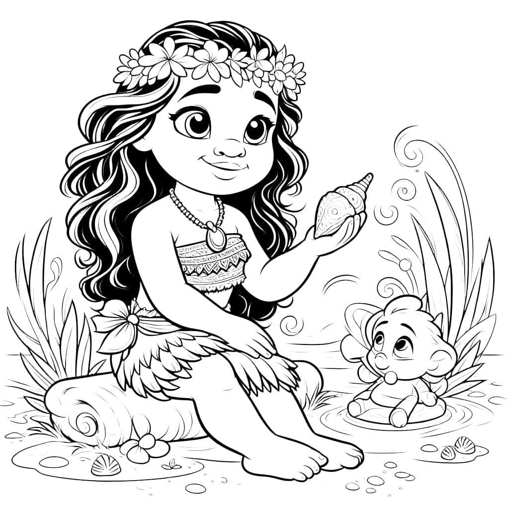 Coloriage Disney Bébé 9