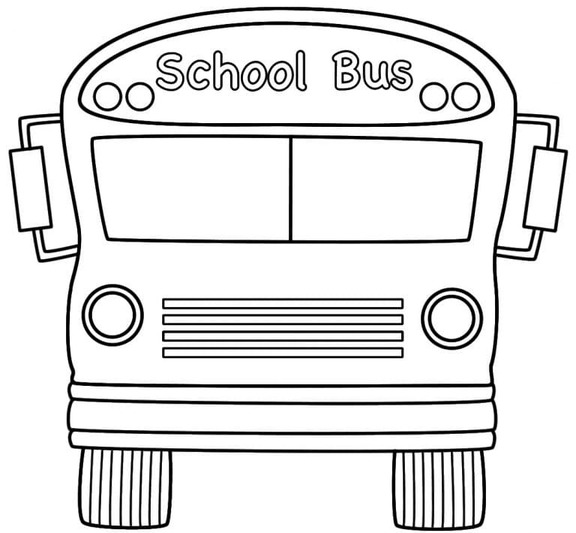 Coloriage Gratuit Autobus Scolaire