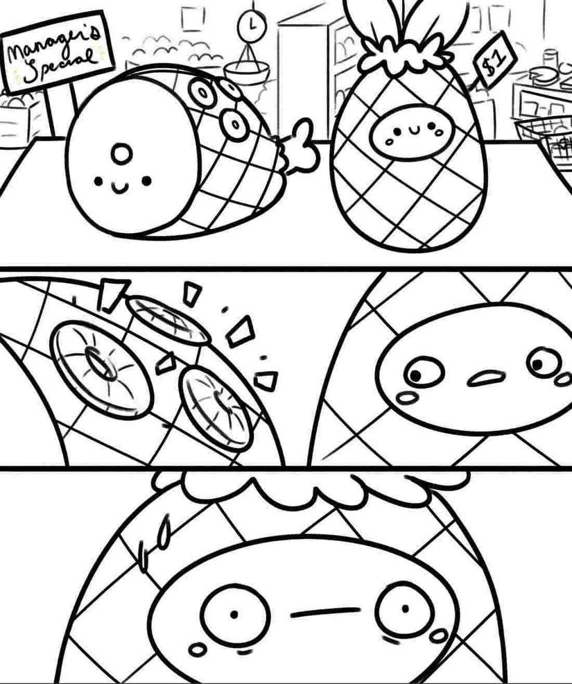 Coloriage Dessine squishmallows amusants à imprimer