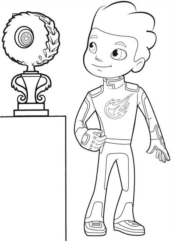 Coloriage Blaze et les Monster Machines gratuit