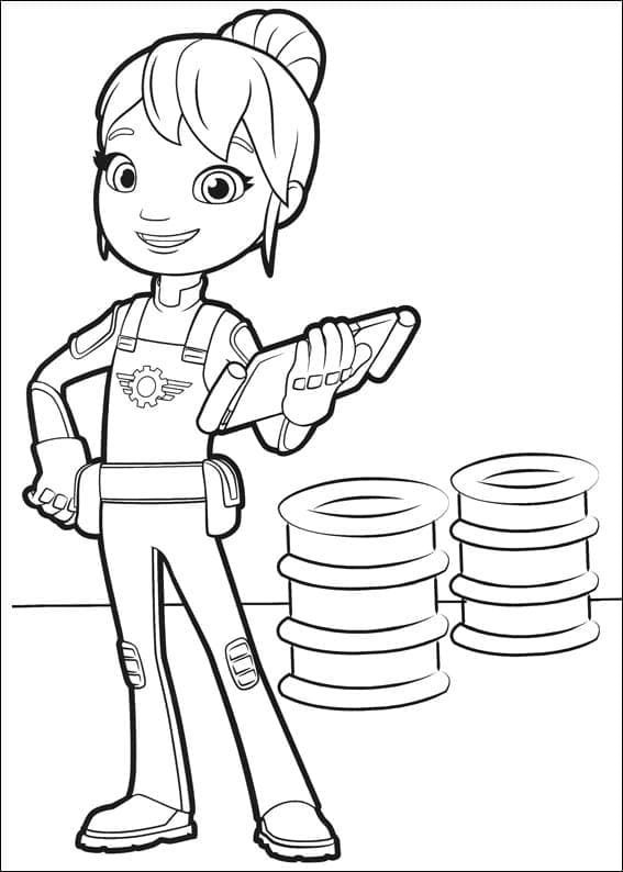 Coloriage Blaze et les Monster Machines gratuit pour les enfants