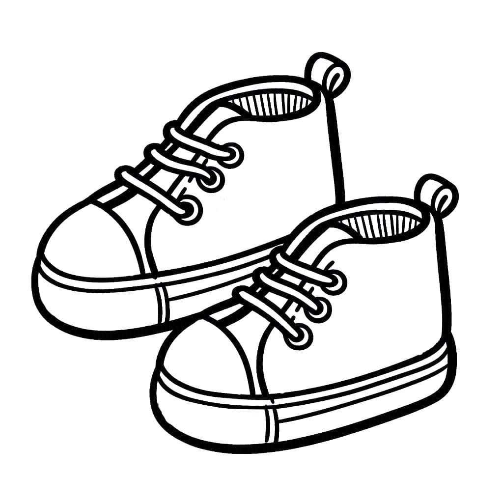 Coloriage Chaussures 1