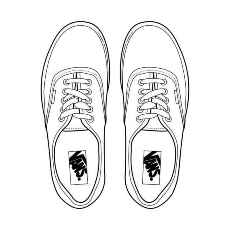 Coloriage Chaussures Deux gratuites