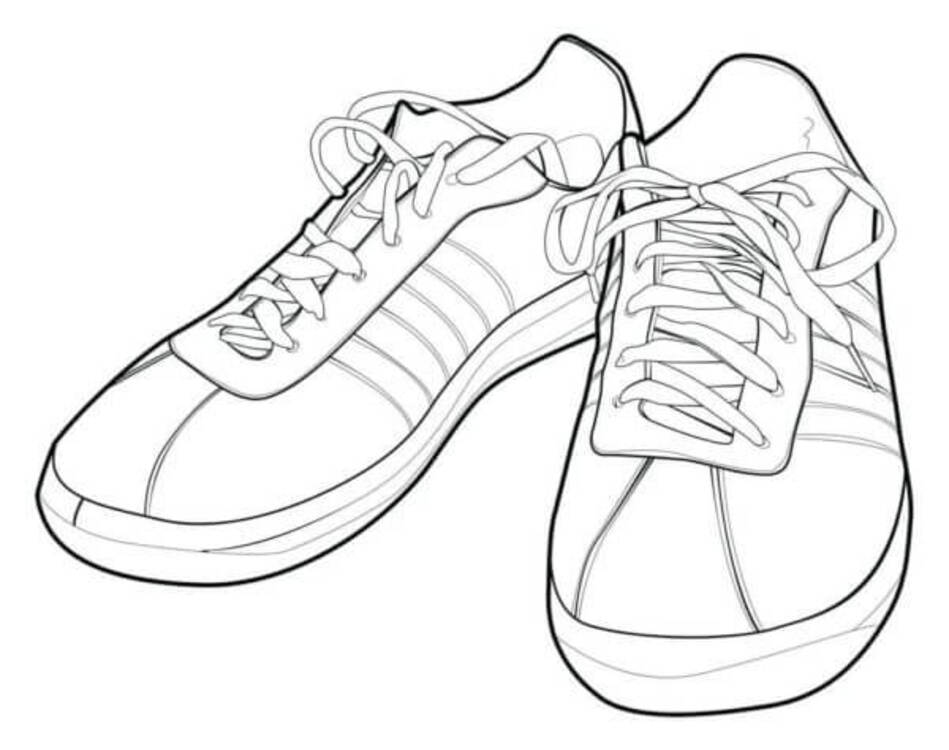 Coloriage Chaussures gratuites