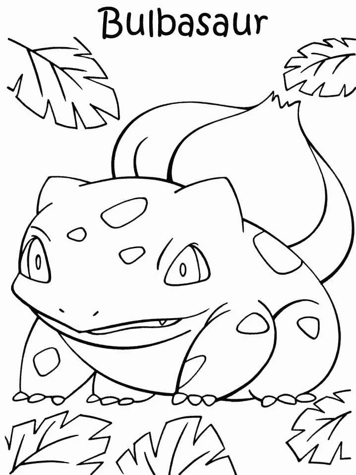 Coloriage Dessin Bulbizarre 1