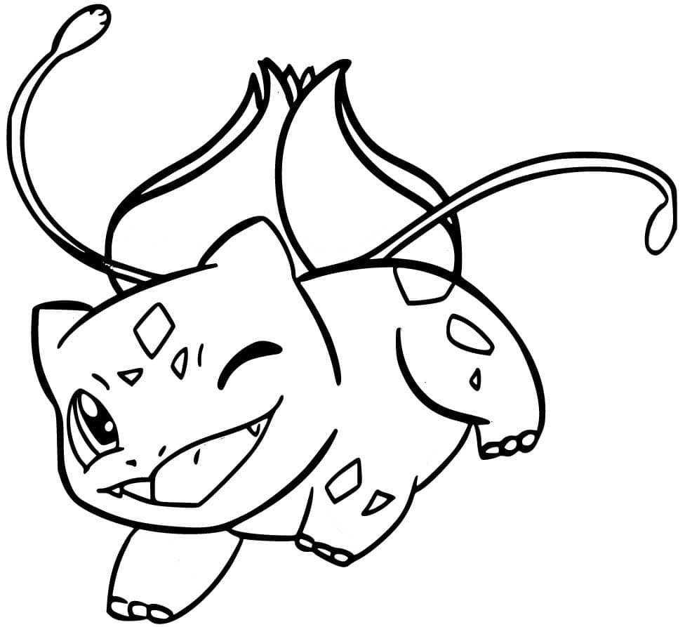 Coloriage Dessin Bulbizarre 2