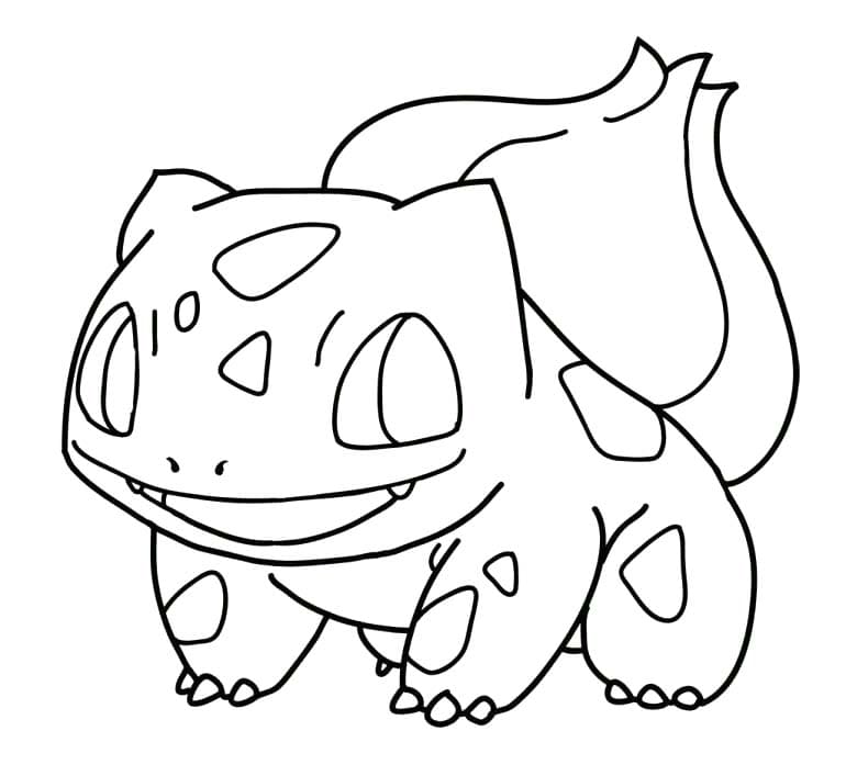 Coloriage Dessin Bulbizarre 4