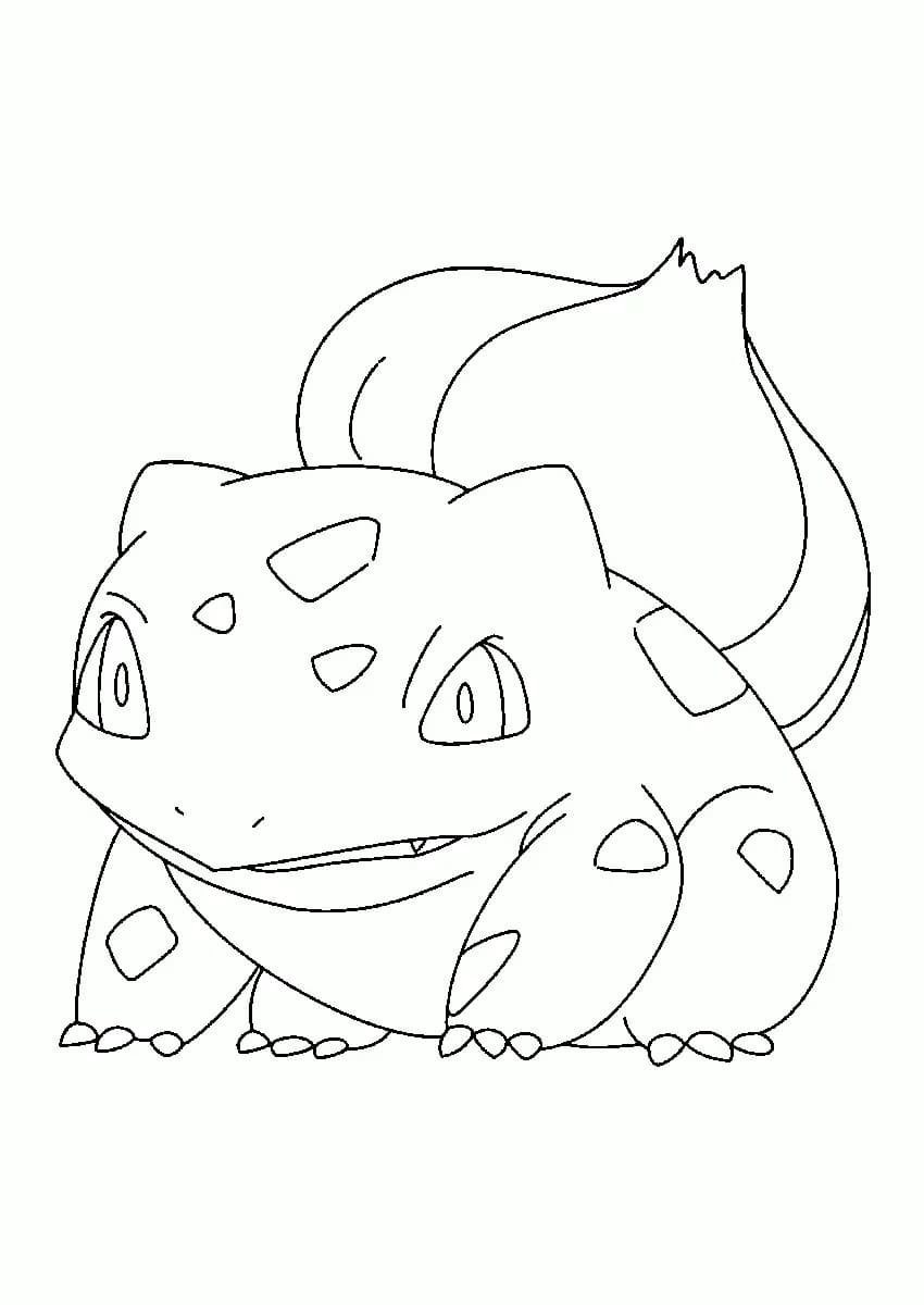 Coloriage Dessin Bulbizarre 5