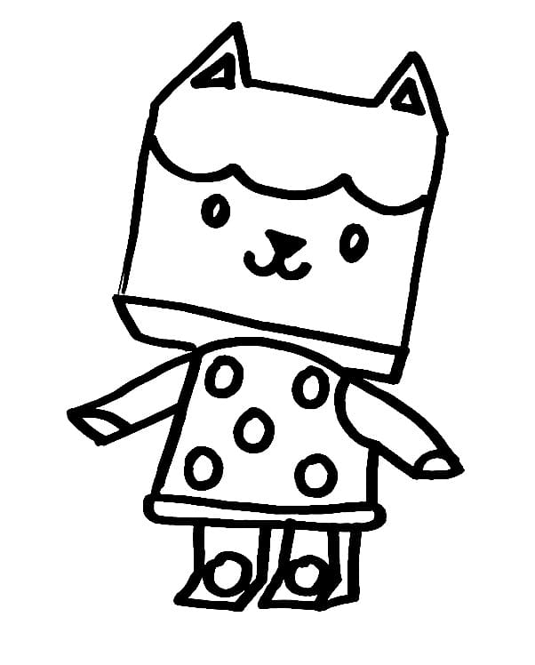Coloriage Dessin Gabby Chat 6