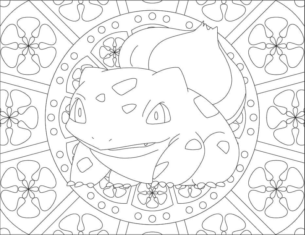 Coloriage Dessiner Bulbizarre pour enfant