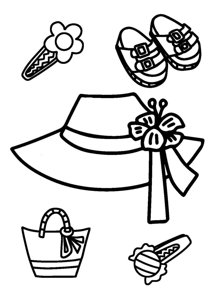 Coloriage Dessiner chapeau imprimé