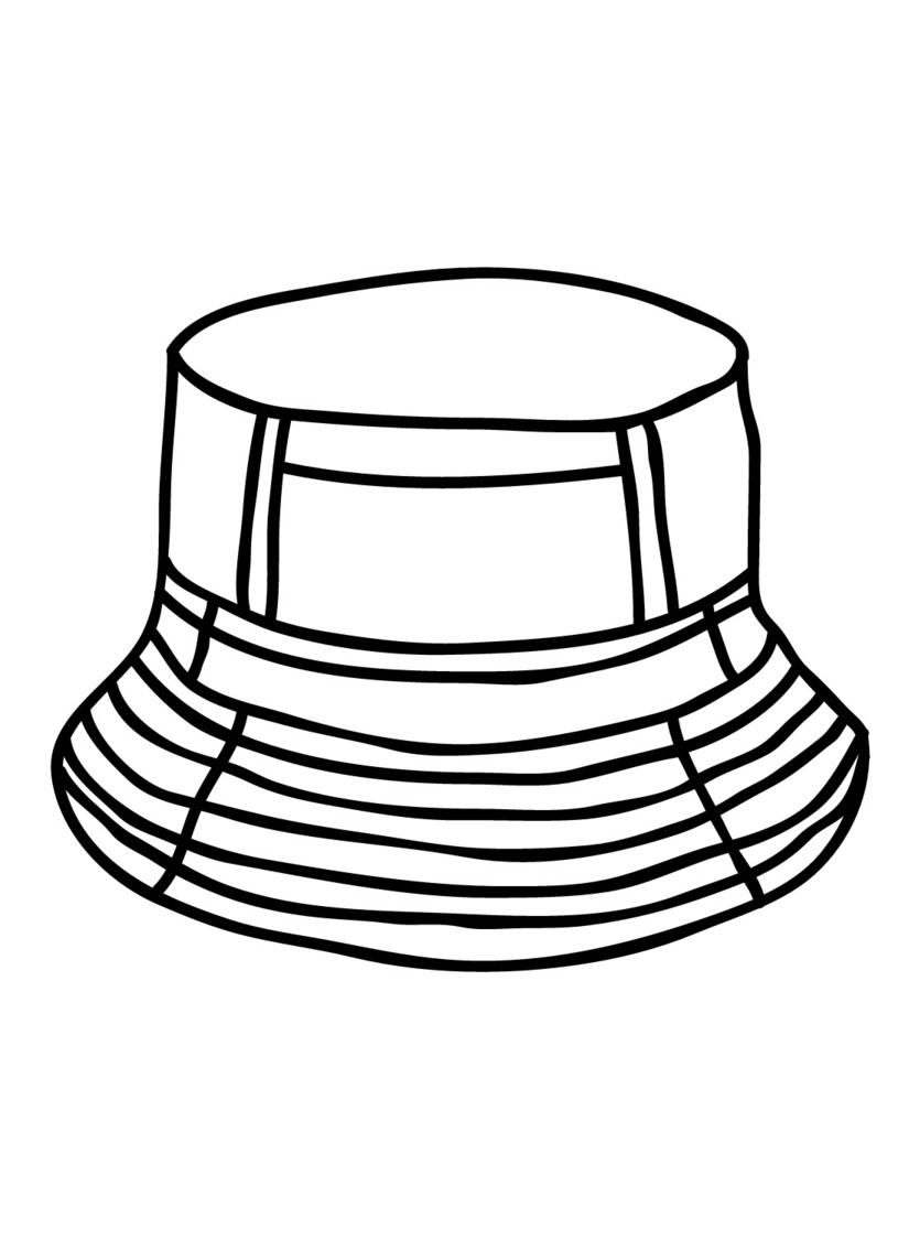 Coloriage Dessiner chapeau simple