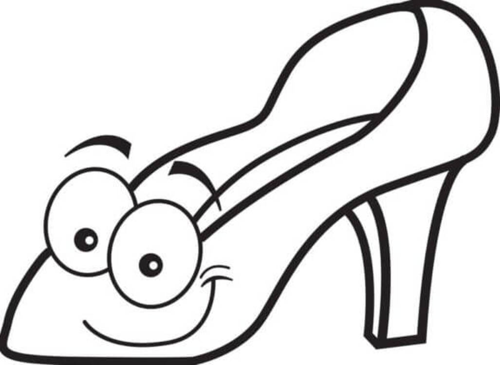 Coloriage Dessiner chaussures basique