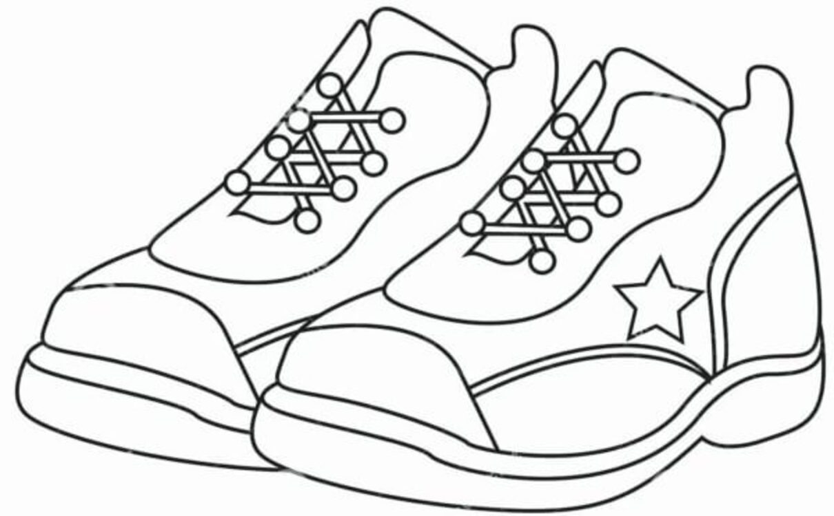 Coloriage Dessiner chaussures facile