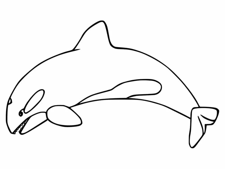 Coloriage Dessiner Orque basique à imprimer