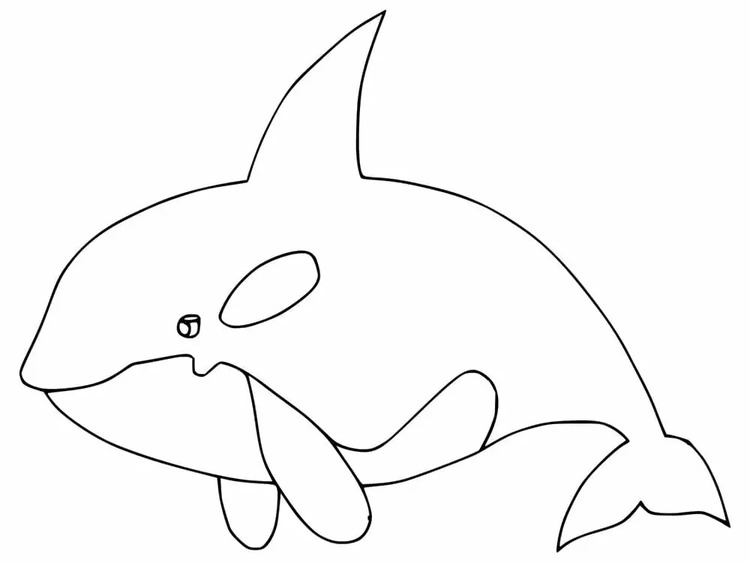 Coloriage Dessiner Orque pour enfant à imprimer