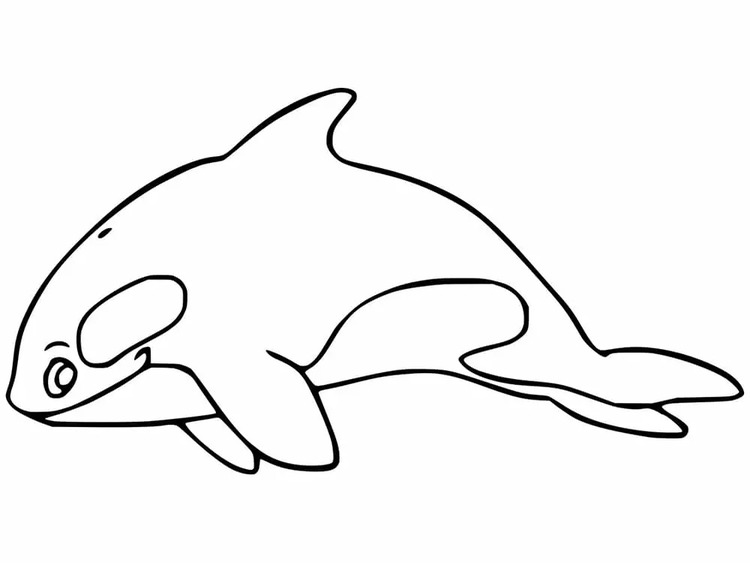 Coloriage Dessiner Orque pour les enfants à imprimer