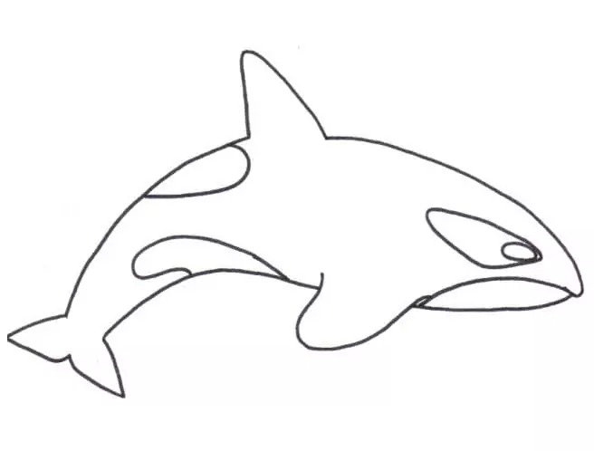 Coloriage Dessiner Orque simple à imprimer