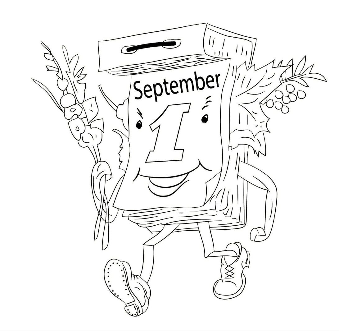 Coloriage Dessiner Septembre