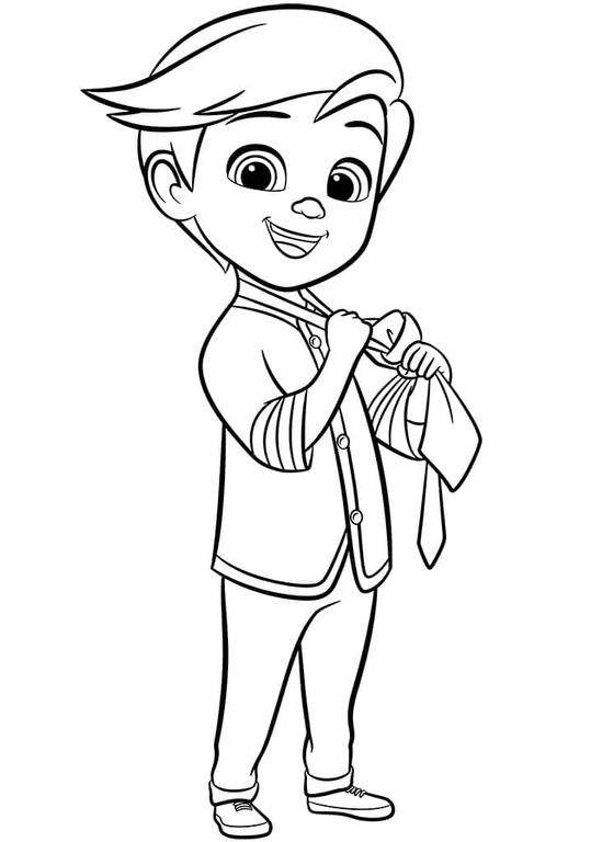 Coloriage Dessiner Timothy de Baby Boss
