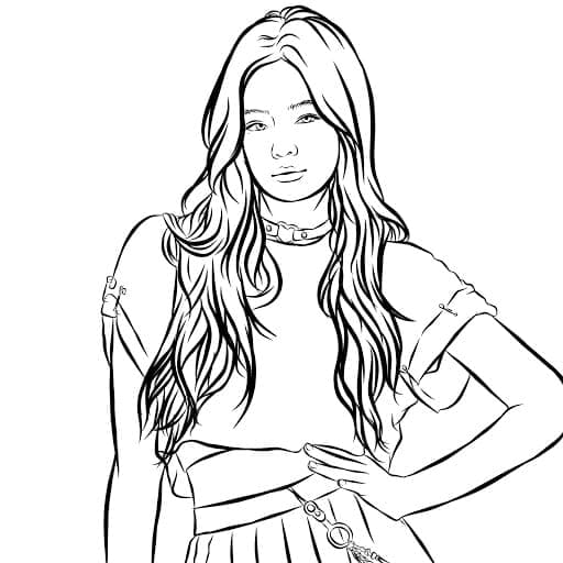 Coloriage Dessinez Blackpink imprimer
