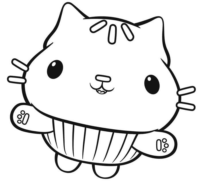Coloriage Gabby Chat gratuite