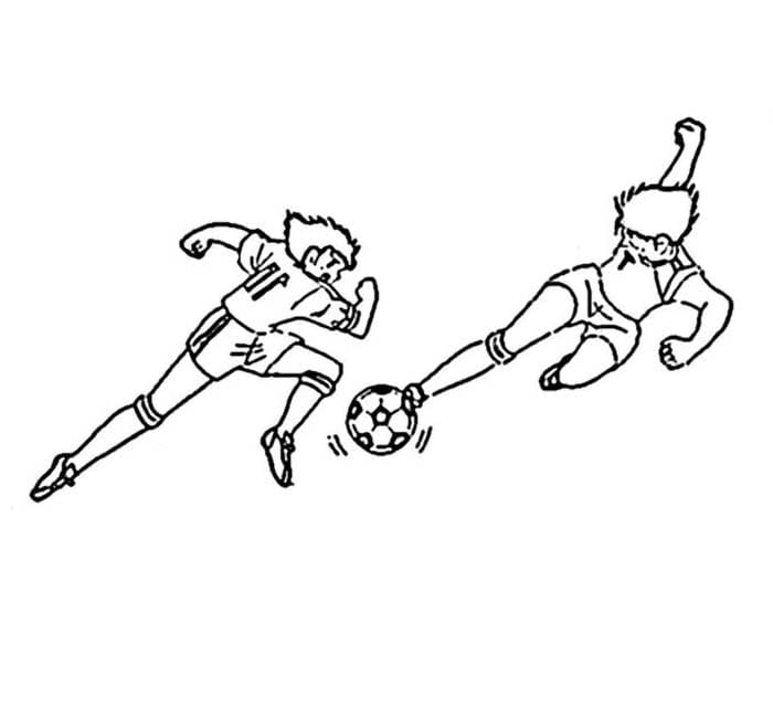 Coloriage Olive et Tom imprimable pour les enfants
