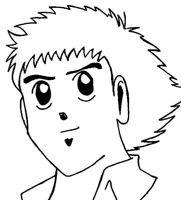 Coloriage Olive et Tom très facile