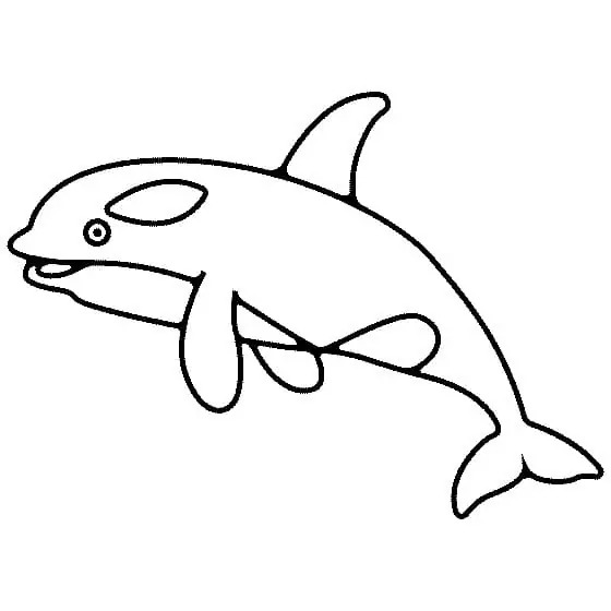 Coloriage Orque imprimable gratuite à imprimer