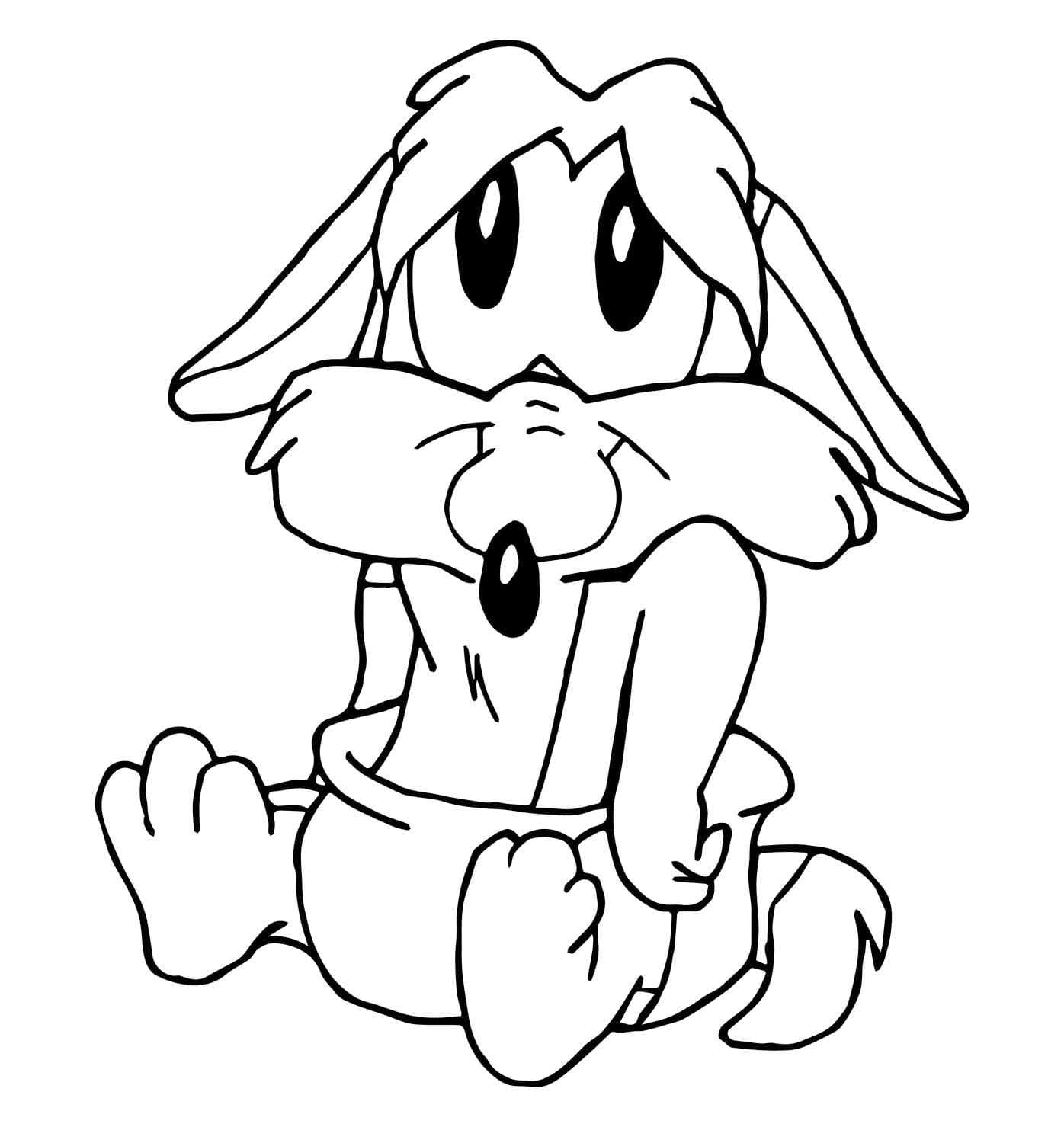 Coloriage Baby Looney Tunes chez les enfants