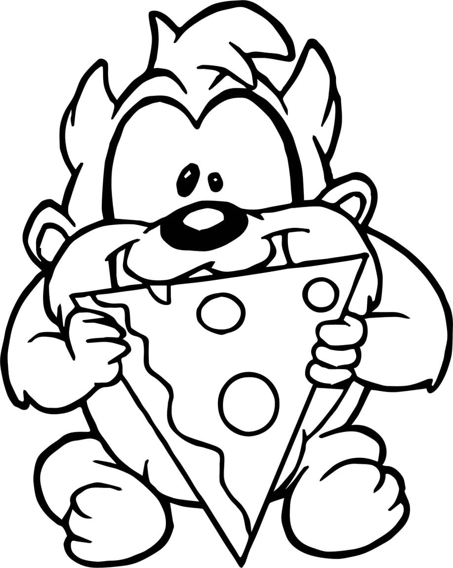 Coloriage Baby Looney Tunes facile