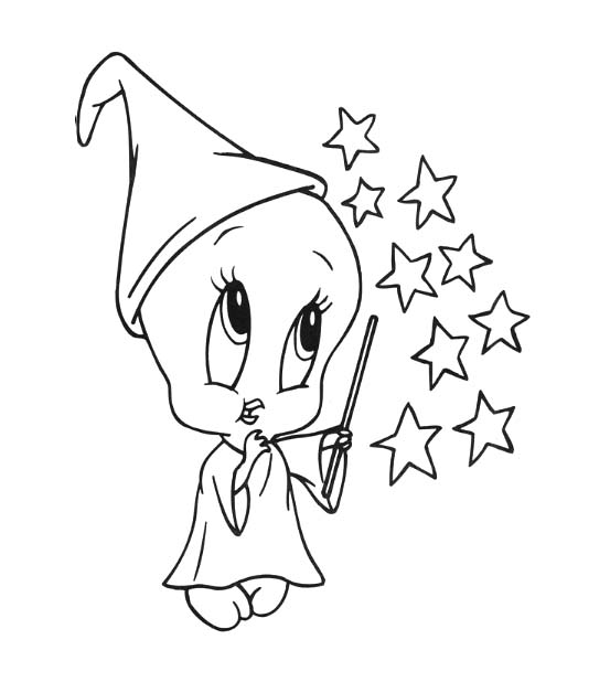 Coloriage Baby Looney Tunes imprimable pour les enfants