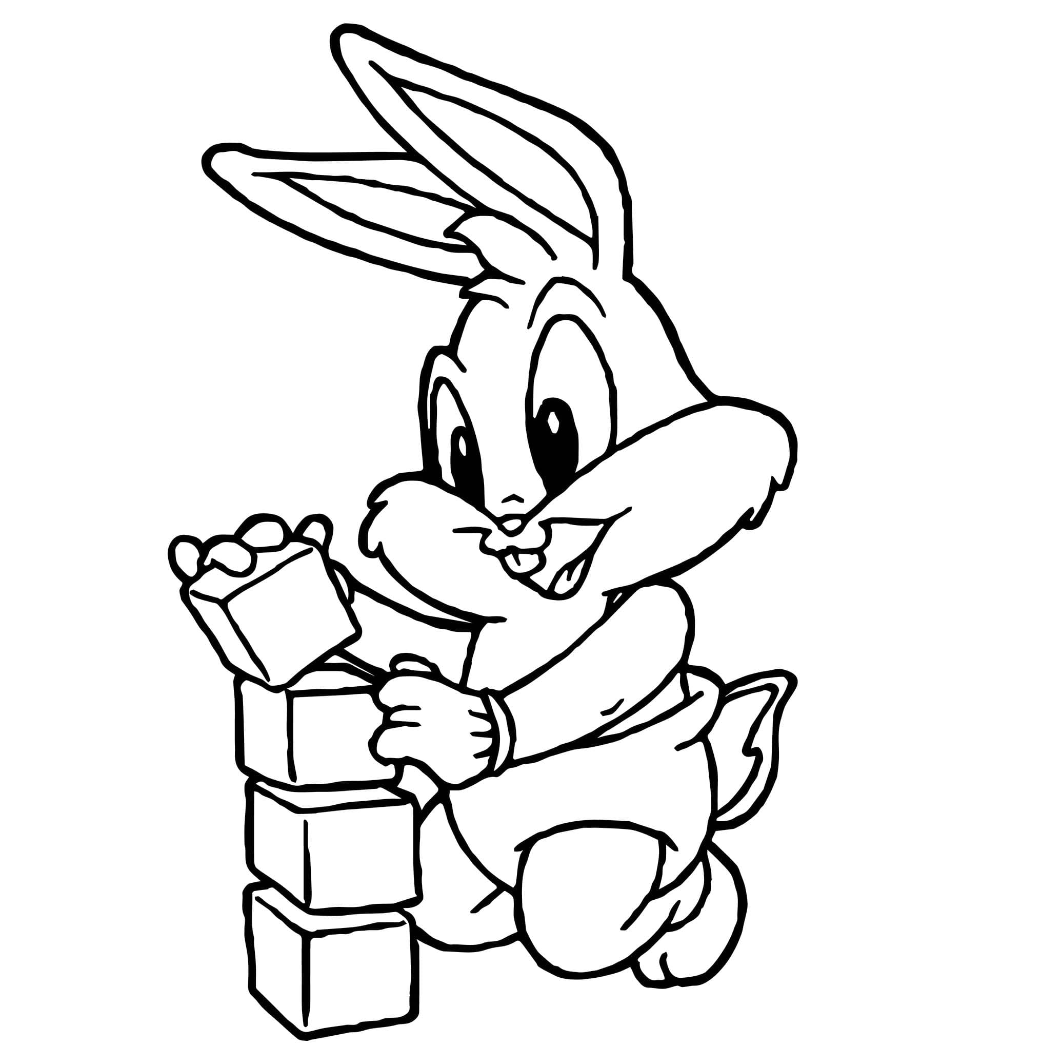 Coloriage Baby Looney Tunes pour les enfants