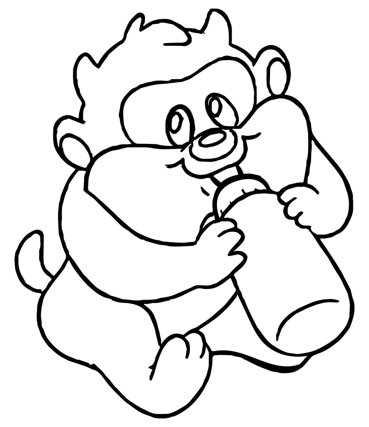 Coloriage Baby Looney Tunes simple