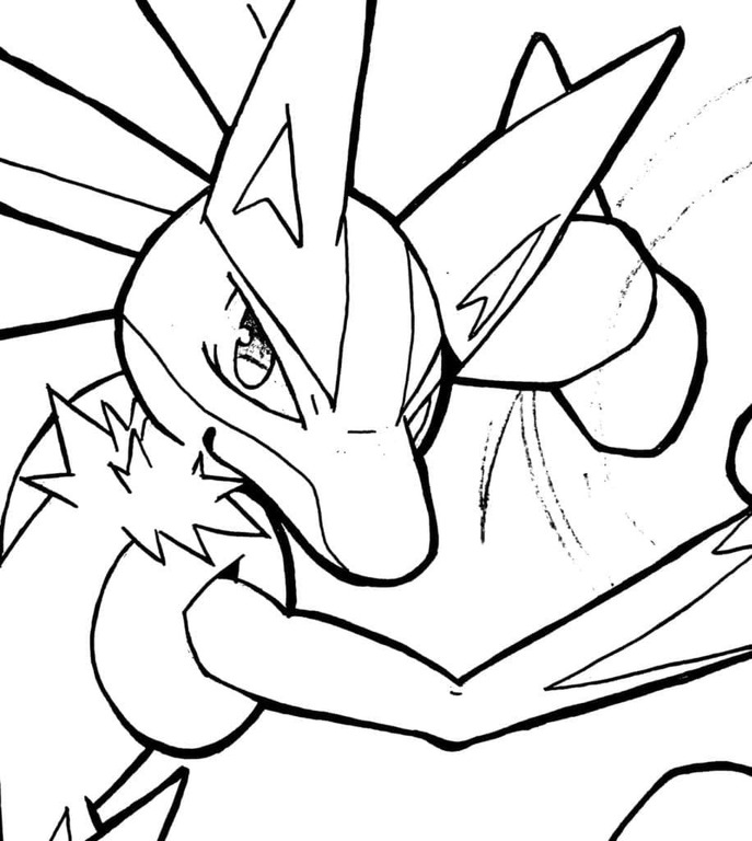 Coloriage Dessin gratuit de Lucario