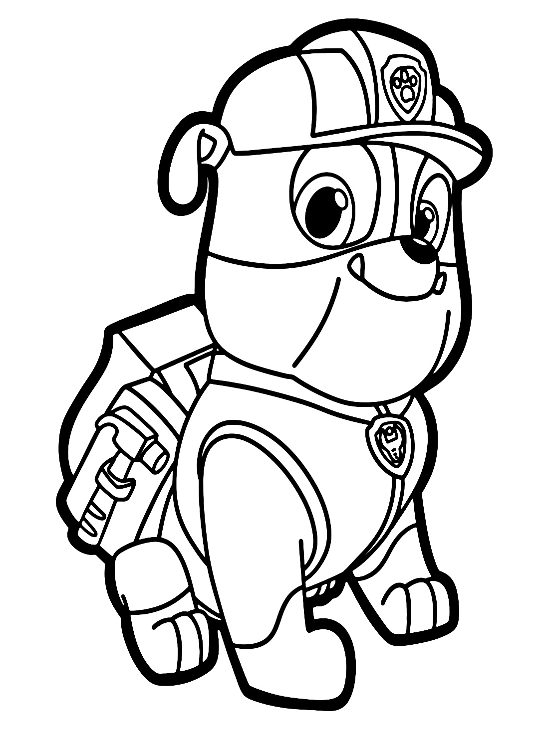 Coloriage Dessine bien Ruben