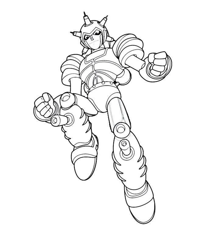 Coloriage Dessiner Astro Boy pour les enfants