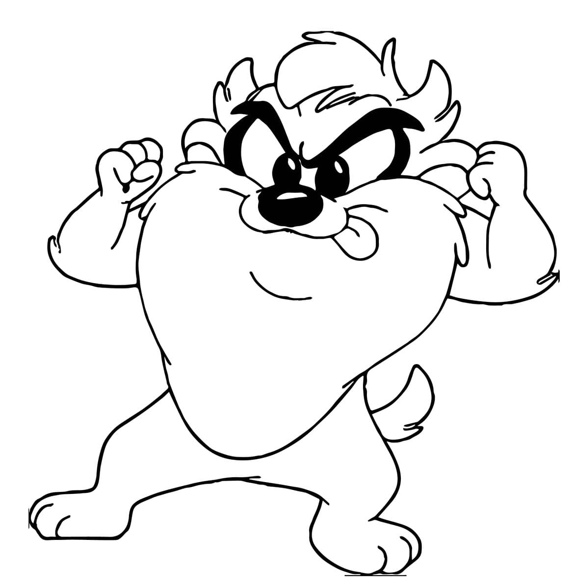 Coloriage Dessiner Baby Looney Tunes 6