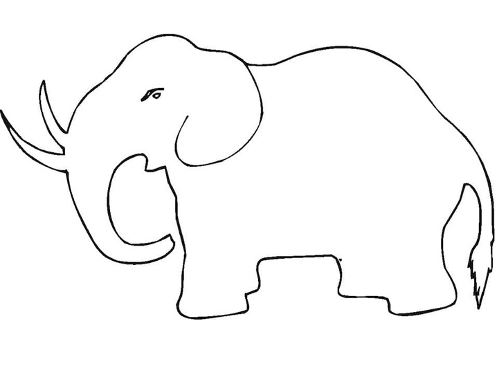 Coloriage Dessiner Mammouth