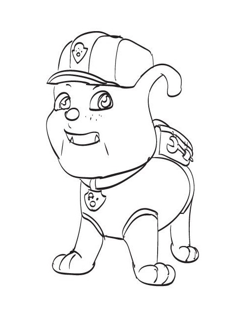 Coloriage Dessinez Ruben pour enfants