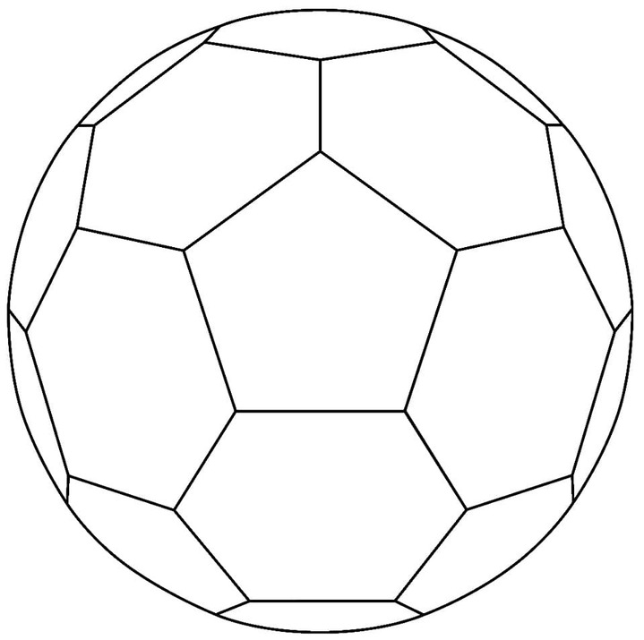 Coloriage Un ballon de handball
