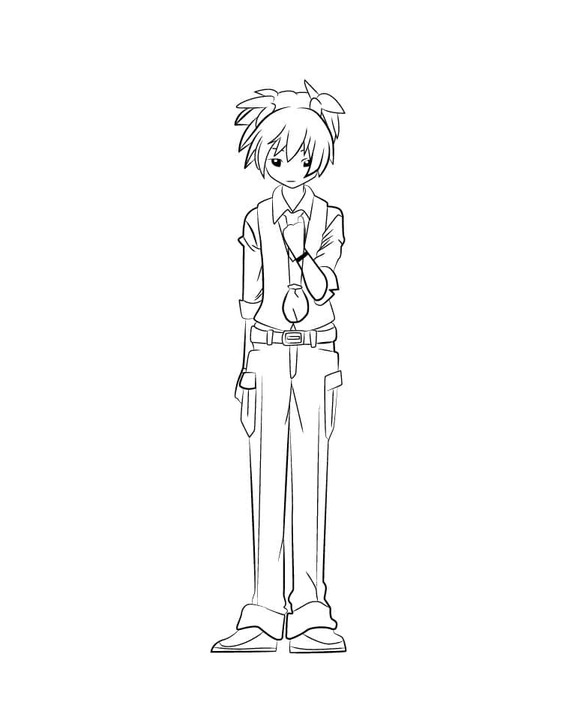 Coloriage Assassination Classroom imprimable pour les enfants