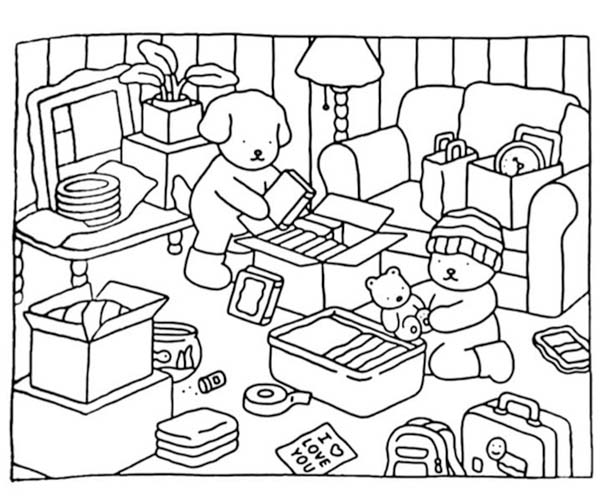 Coloriage Bobbie Goods simple