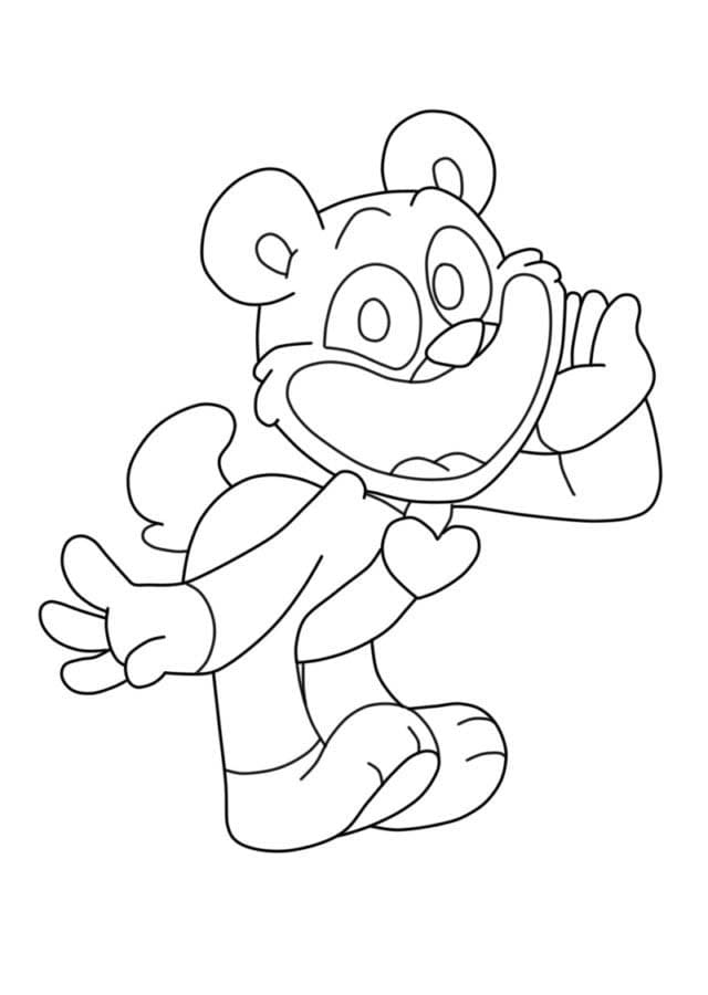 Coloriage Bobby BearHug basique
