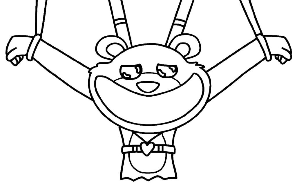 Coloriage Bobby BearHug chez enfant