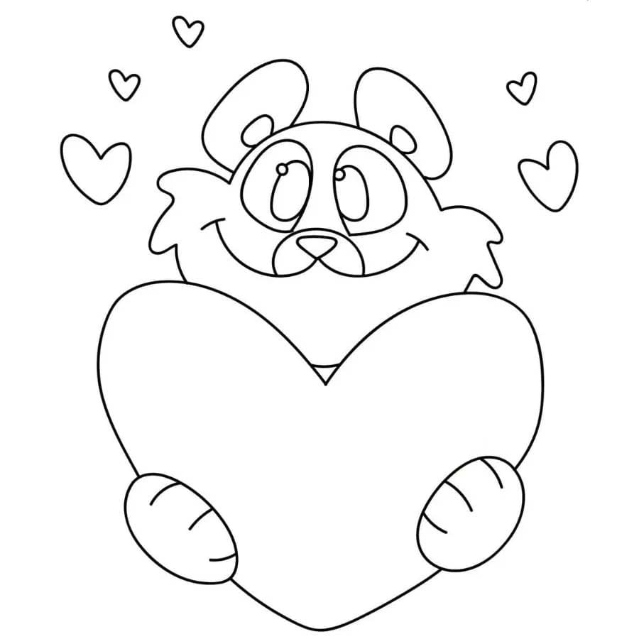 Coloriage Bobby BearHug imprimable