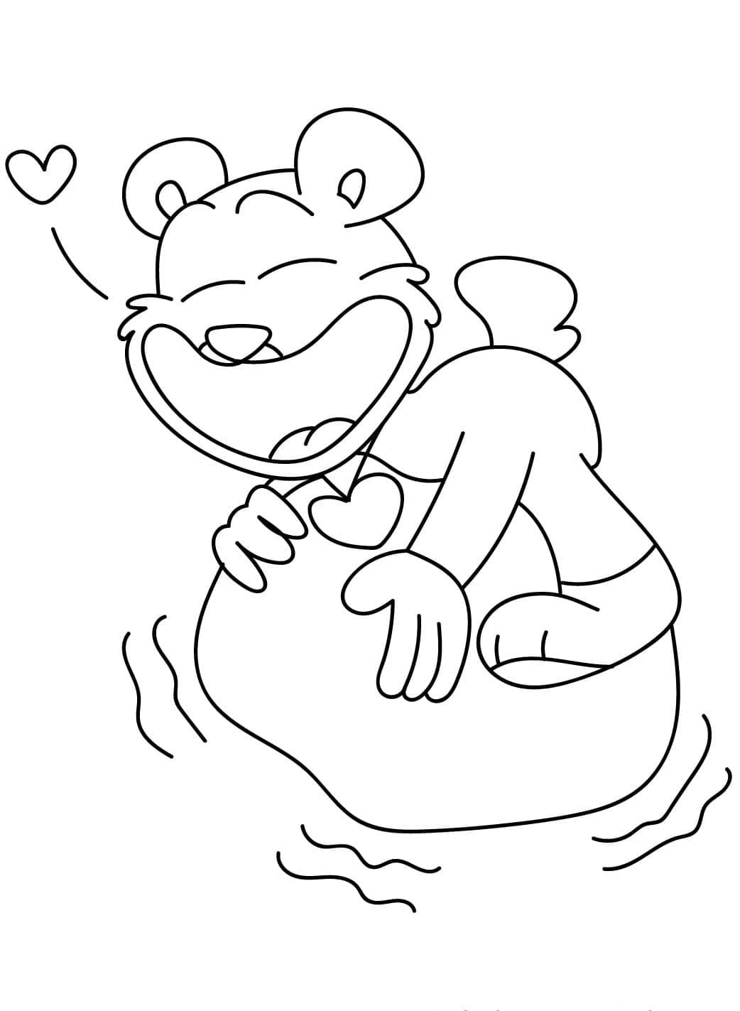 Coloriage Bobby BearHug mignon