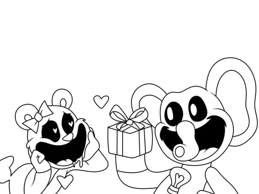 Coloriage Bubba Bubbaphant gratuite