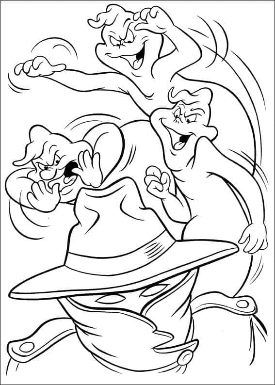 Coloriage Casper mignon